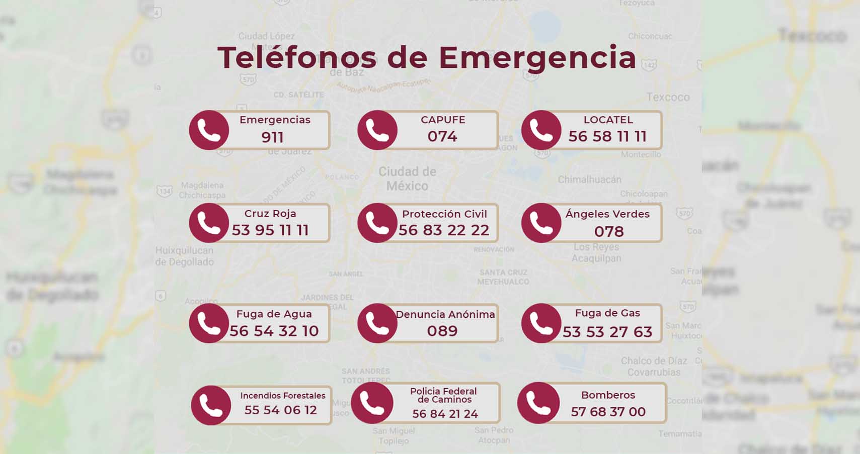 Teléfonos De Emergencia En Mexicali